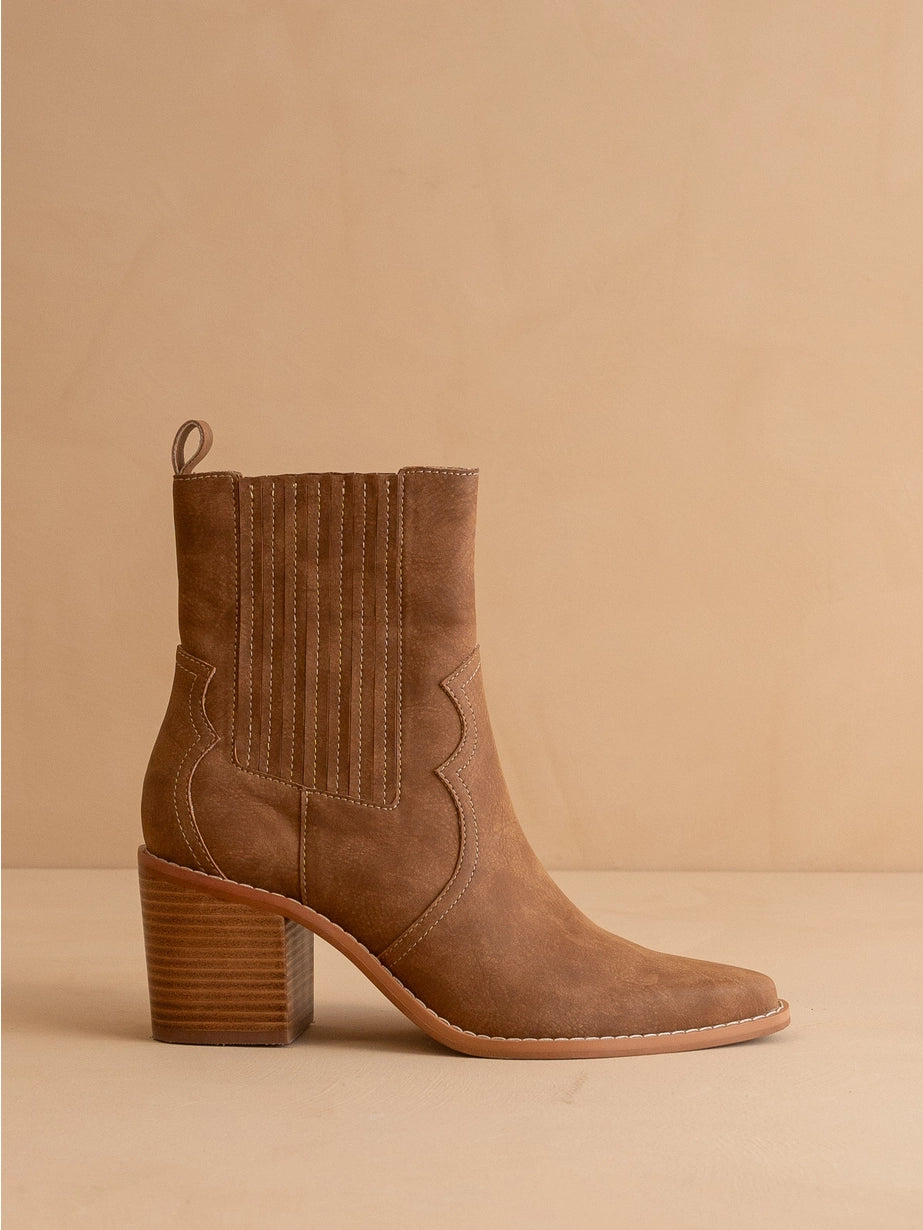 Addison Boot - Brown - Tucker Brown