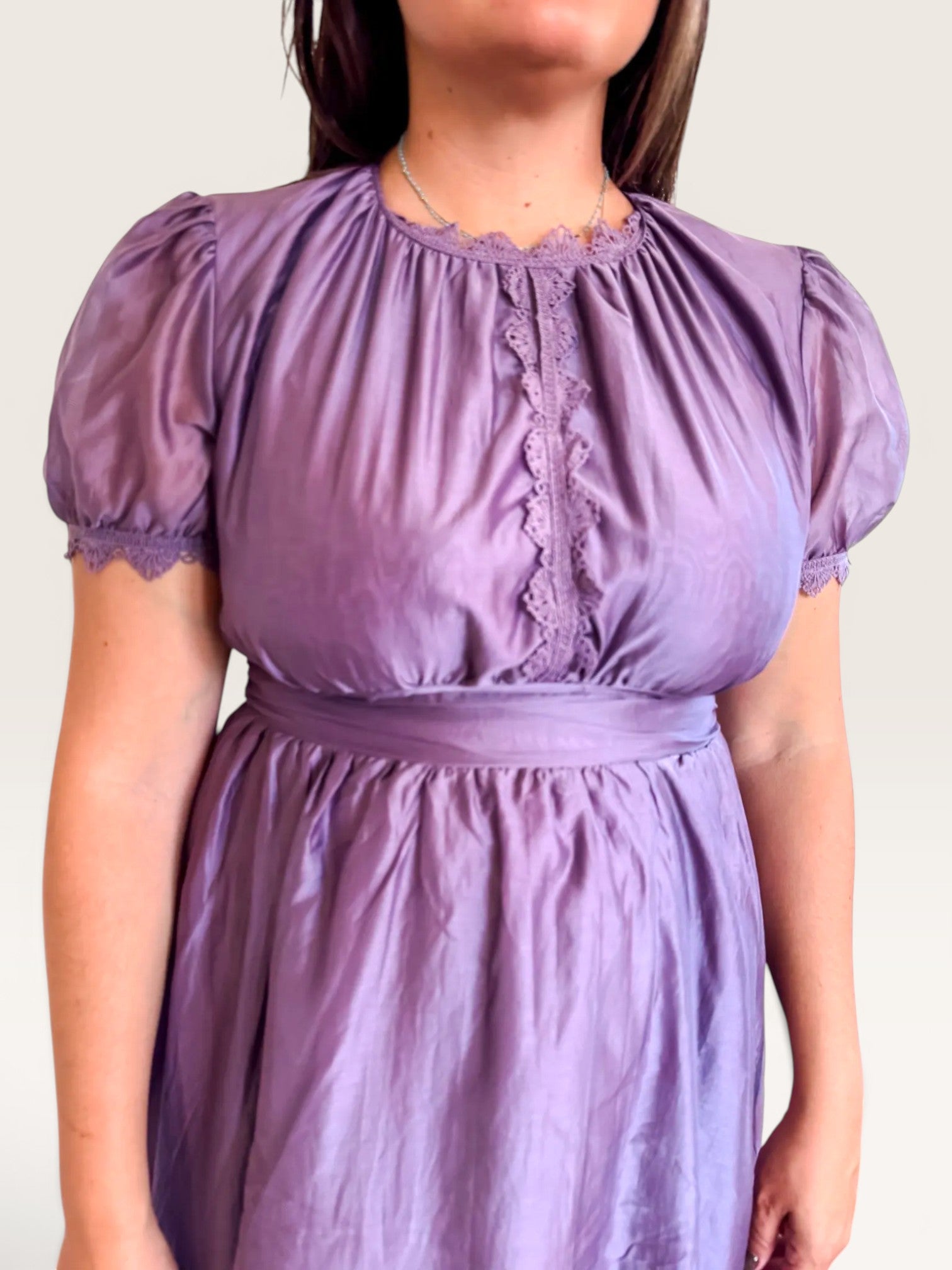 Merci Plum Dress