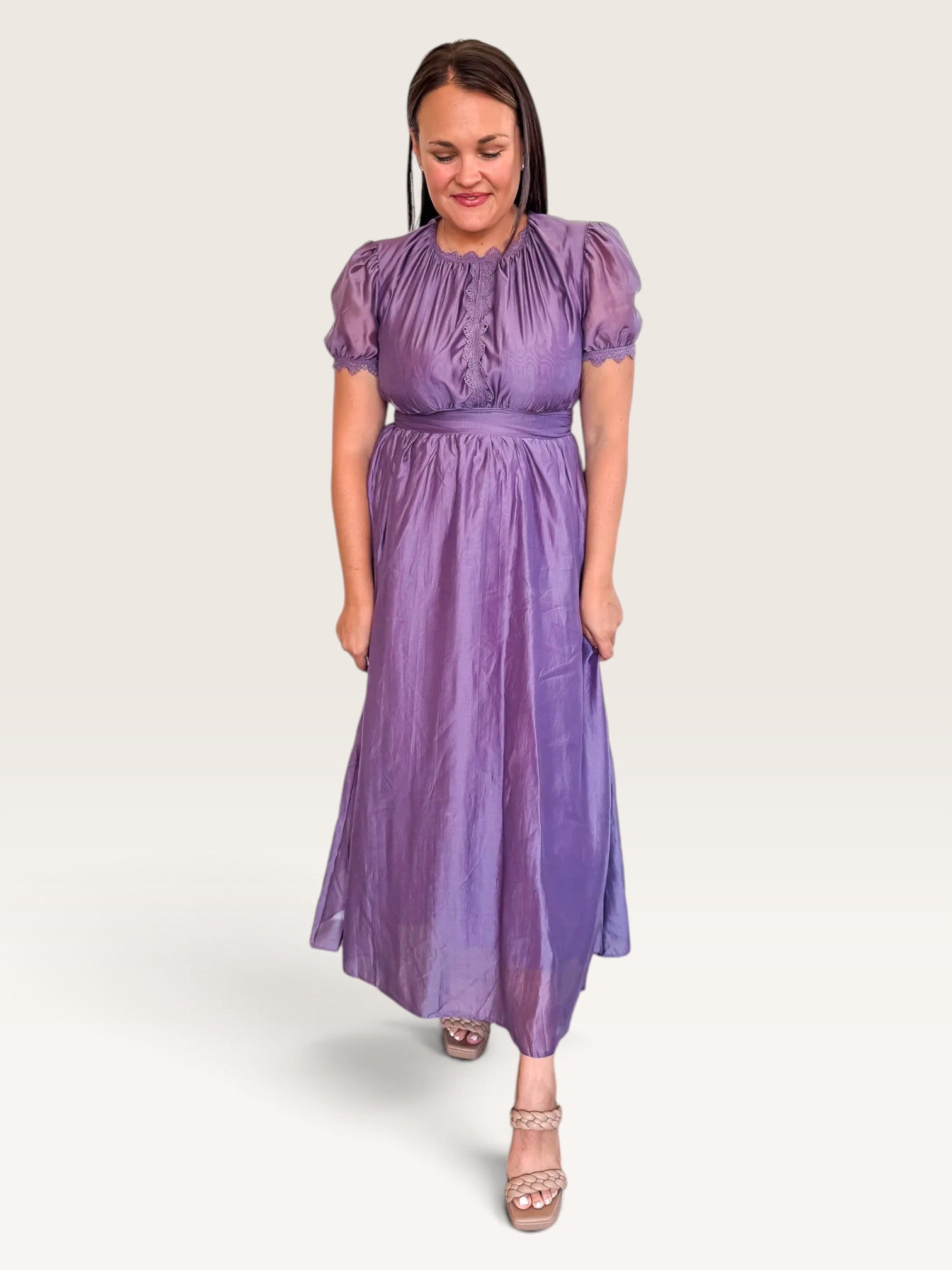 Merci Plum Dress