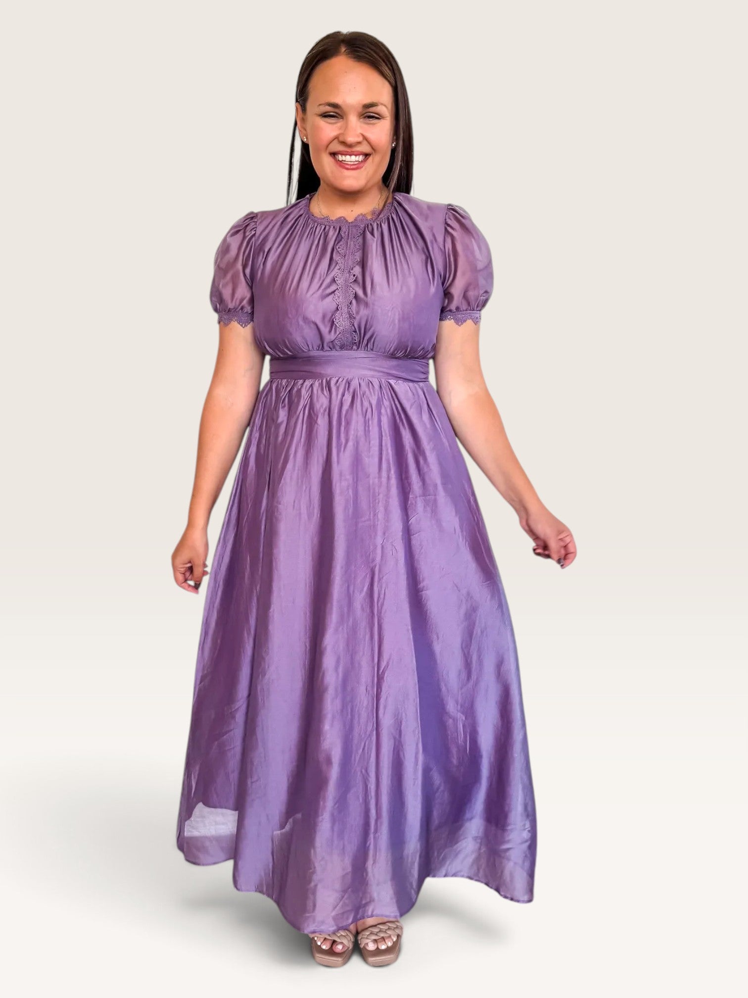 Merci Plum Dress