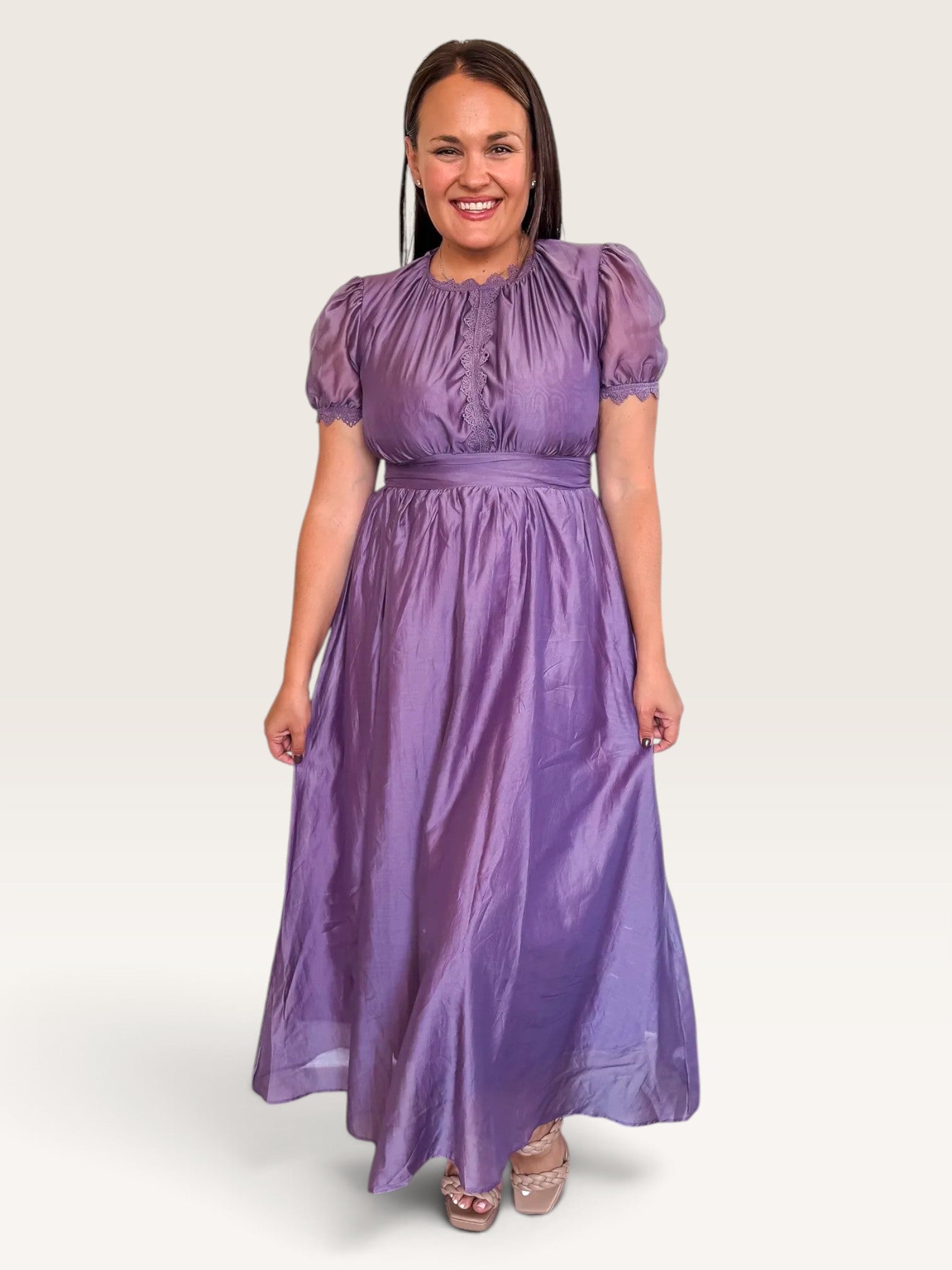 Merci Plum Dress