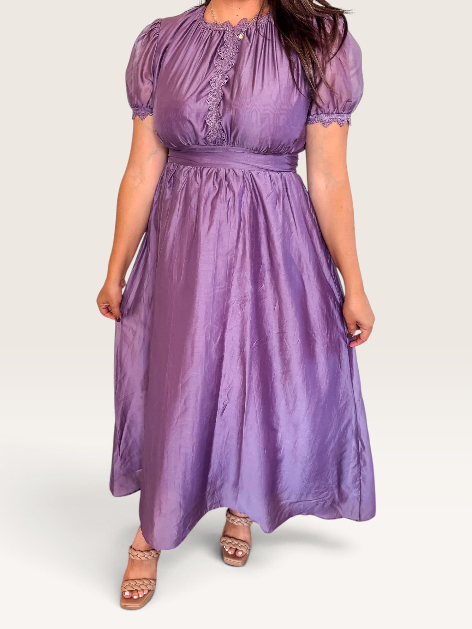 Merci Plum Dress