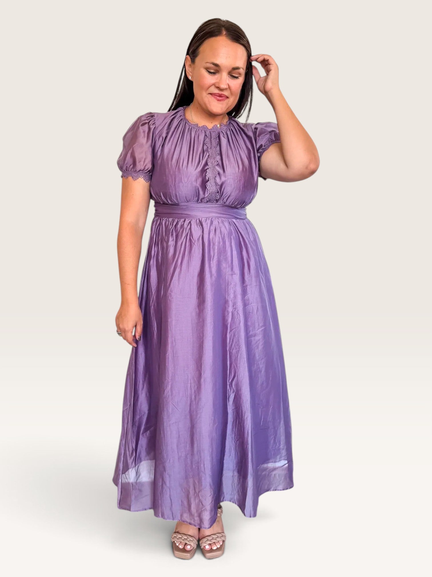 Merci Plum Dress