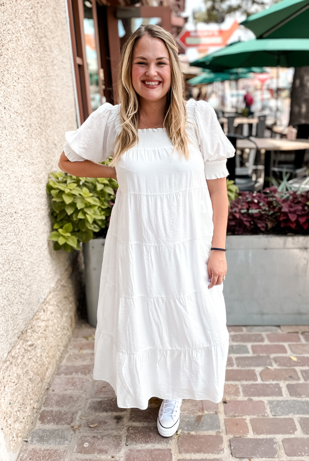 Baby doll online maxi dress