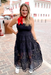 Eyelet Love Tube Dress - Black - Tucker Brown