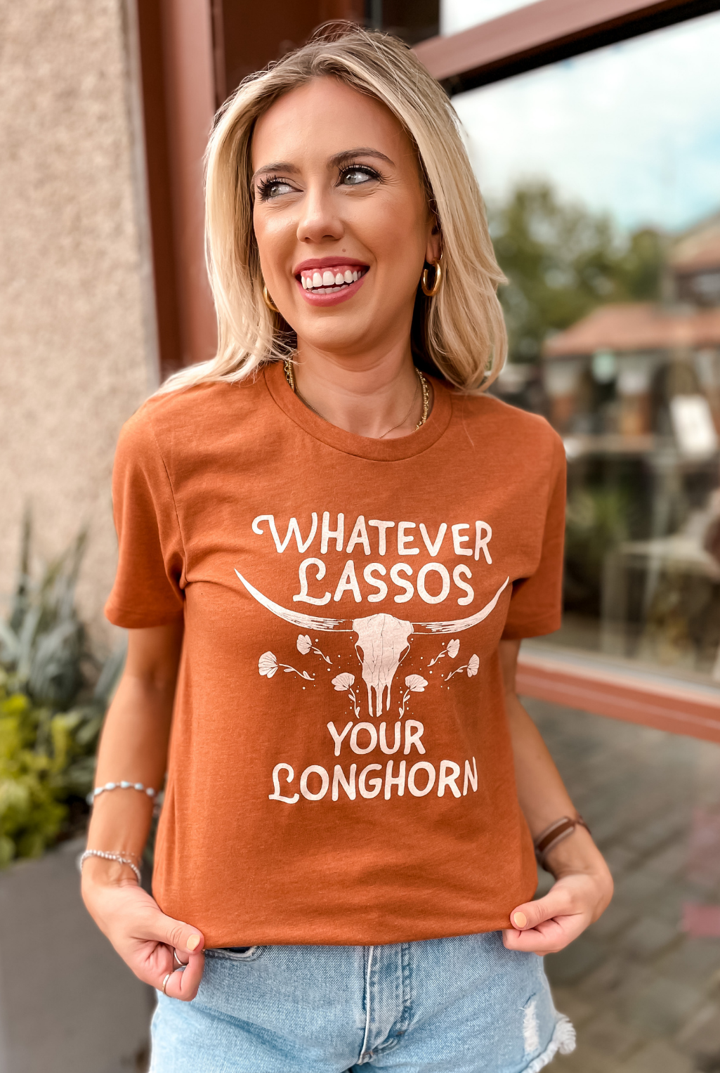 Whatever Lassos Your Longhorn T-Shirt
