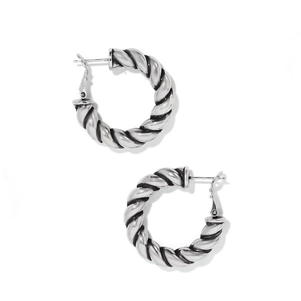 Interlock Twist Medium Hoop Earrings