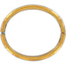 Intrigue Narrow Hinged Bangle - Tucker Brown