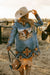 Texas Longhorn Quilted Duster - Tucker Brown