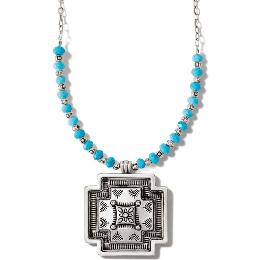 Mosaic Paseo Bead Cross Neklace