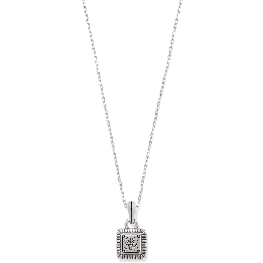 Mosaic Two Tone Tile Necklace