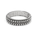 Pretty Tough Pierced Hinged Bangle - Tucker Brown