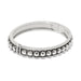 Pretty Tough Hinged Bangle - Tucker Brown