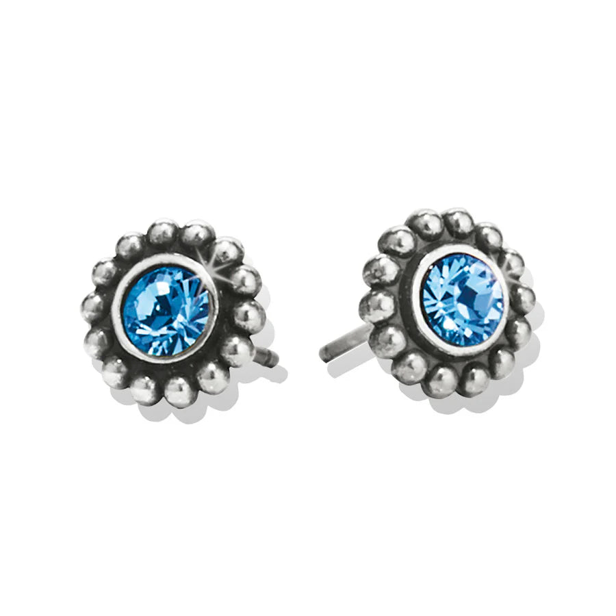 Twinkle Light Blue Mini Post Earrings