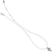 Venezia Petite Cross Necklace - Tucker Brown