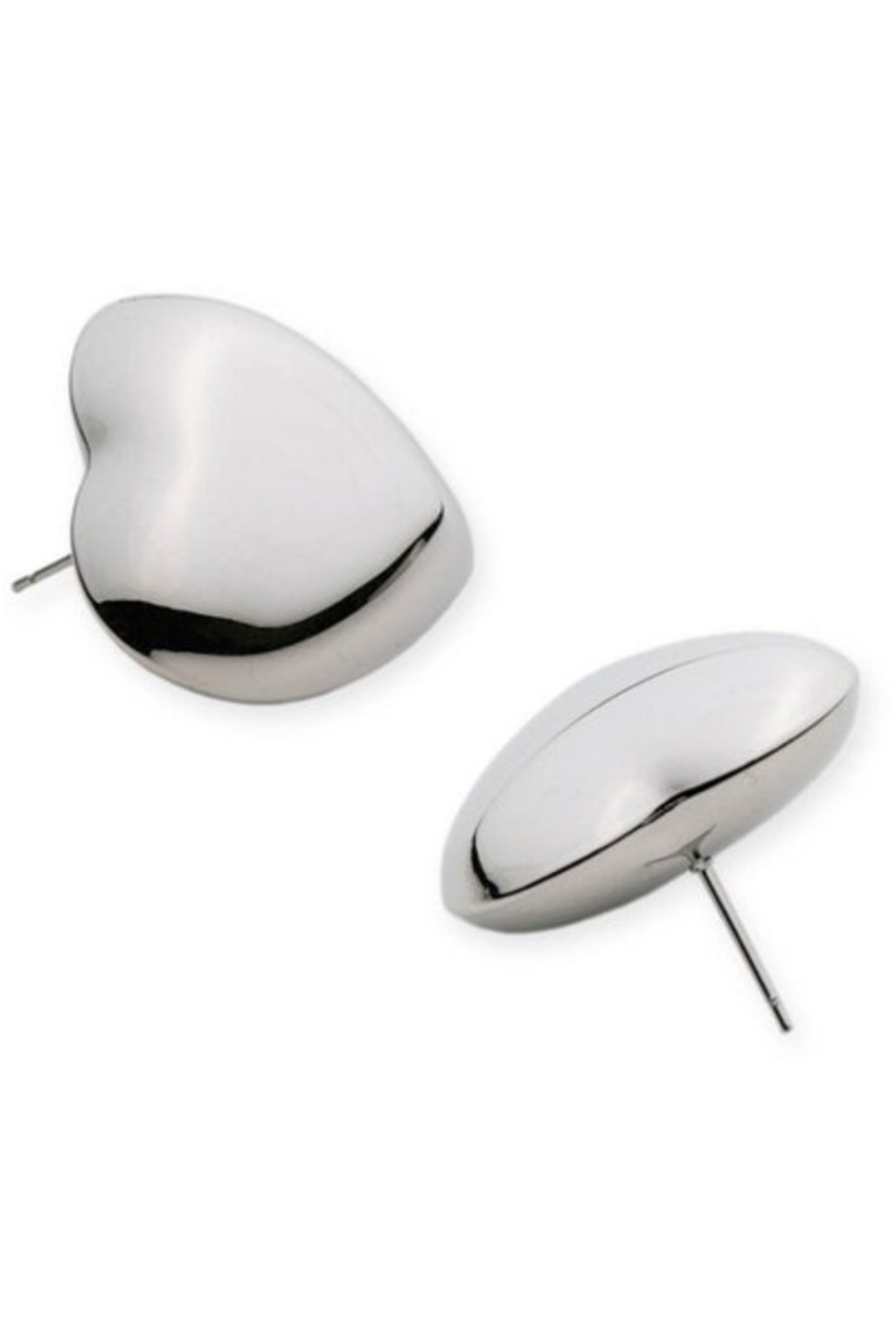 Big Romance Stud Earrings - Silver