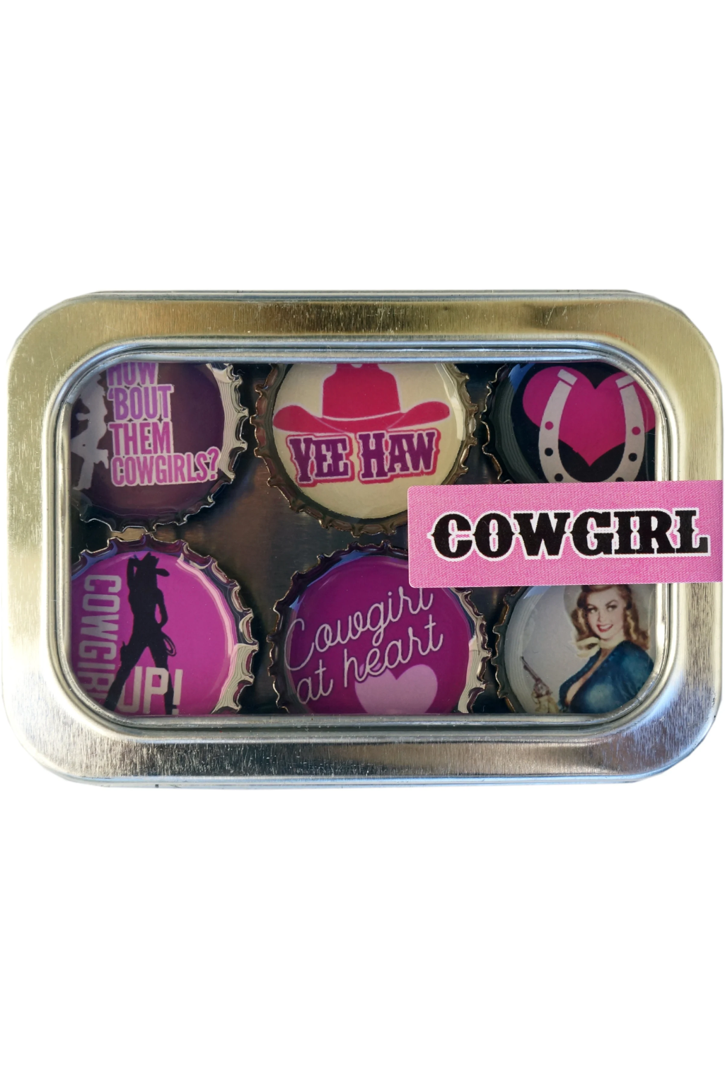 Cowgirl Magnets Set