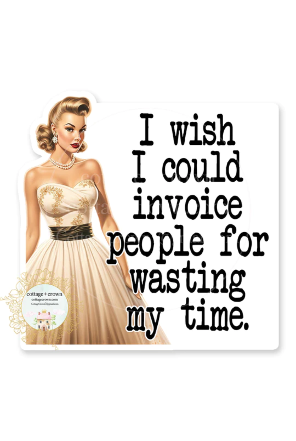 Invoice People Sticker