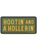 Hootin' And A' Hollerin' Sticker - Tucker Brown