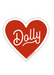 Love Dolly Sticker - Tucker Brown