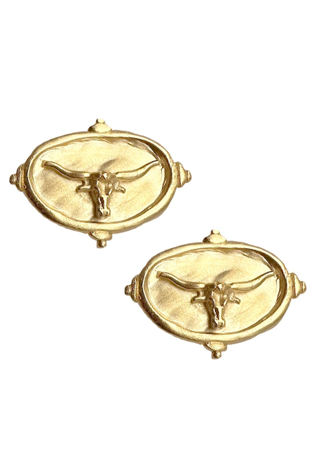 Longhorn Intaglio Studs