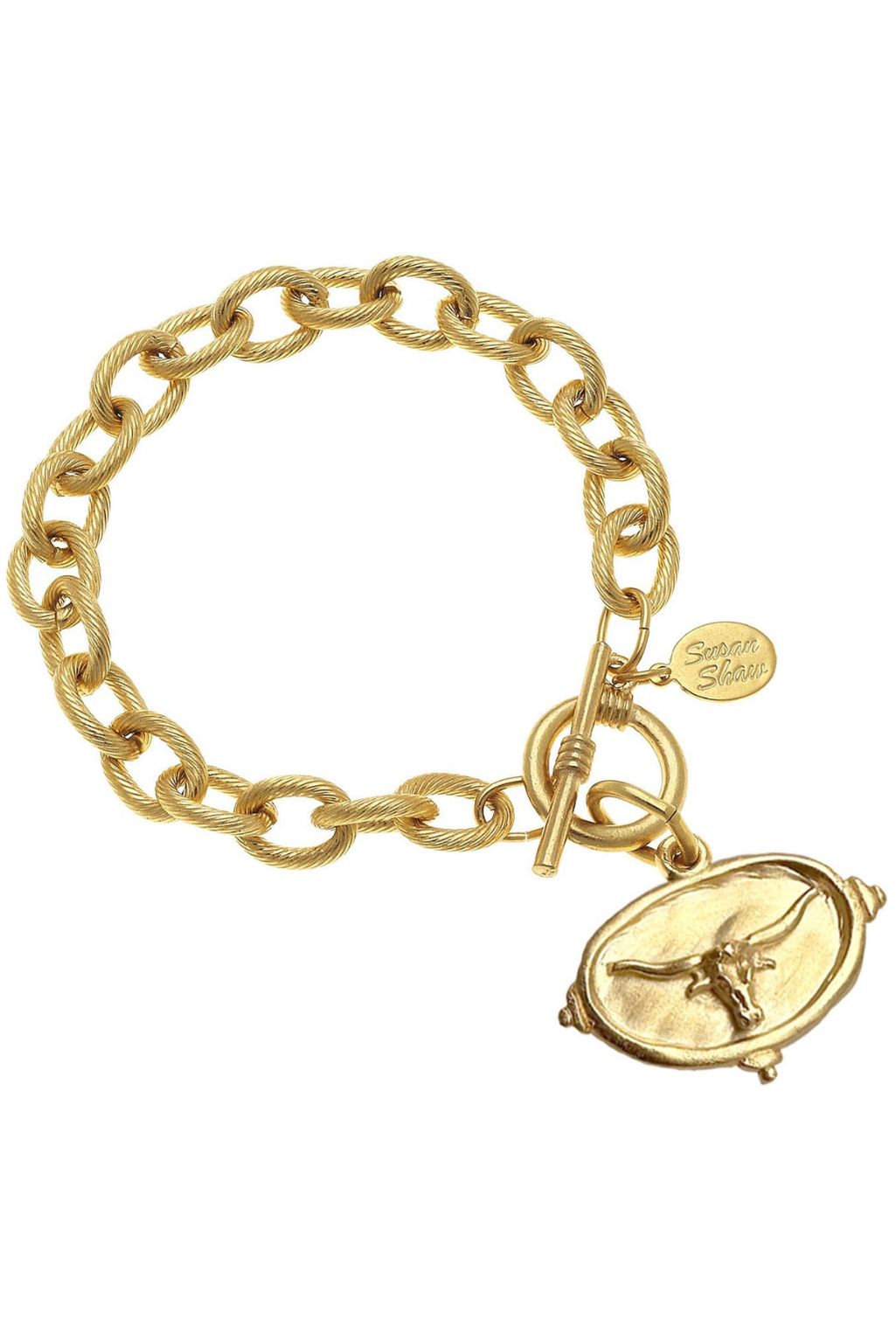Longhorn Intaglio Bracelet