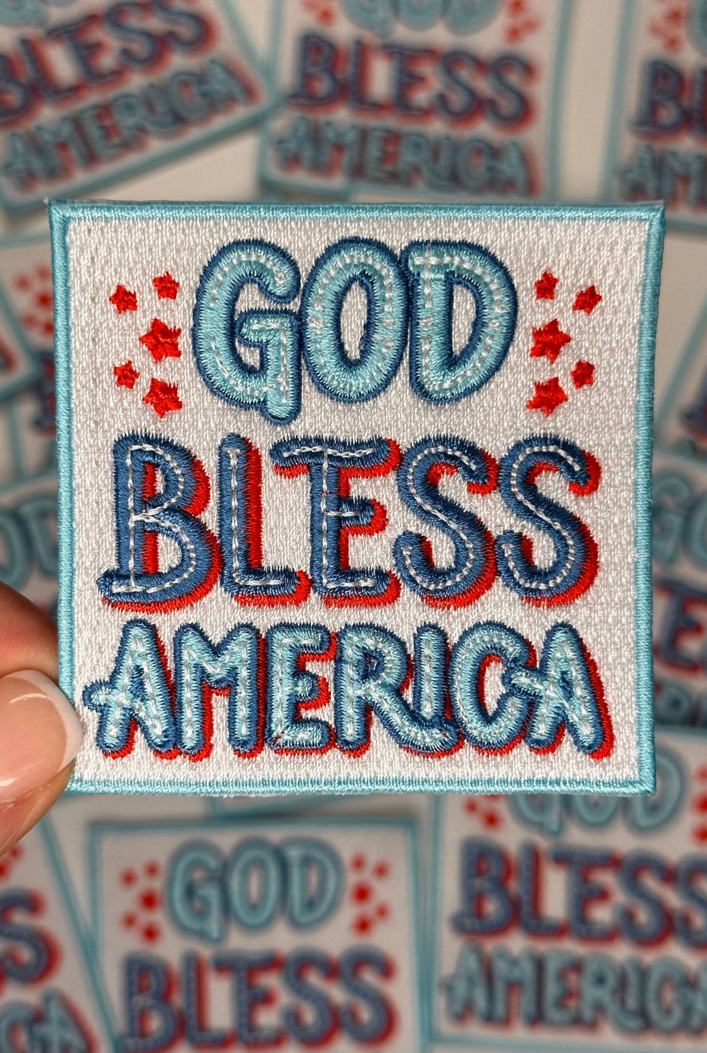God Bless America Patch