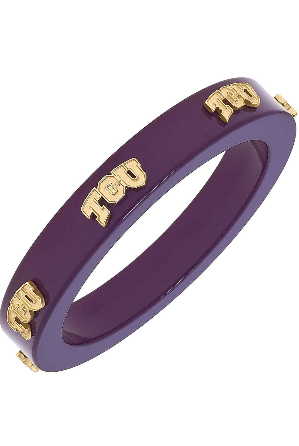 TCU Horned Frogs Logo Bangle