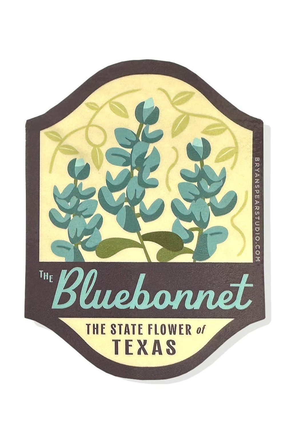 Bluebonnets Symbol Sticker