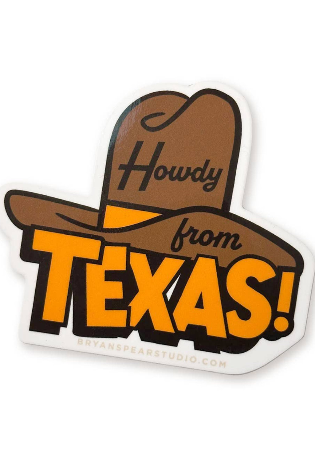 Howdy From Texas Sticker