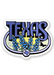 Texas Bluebonnets Sticker - Tucker Brown