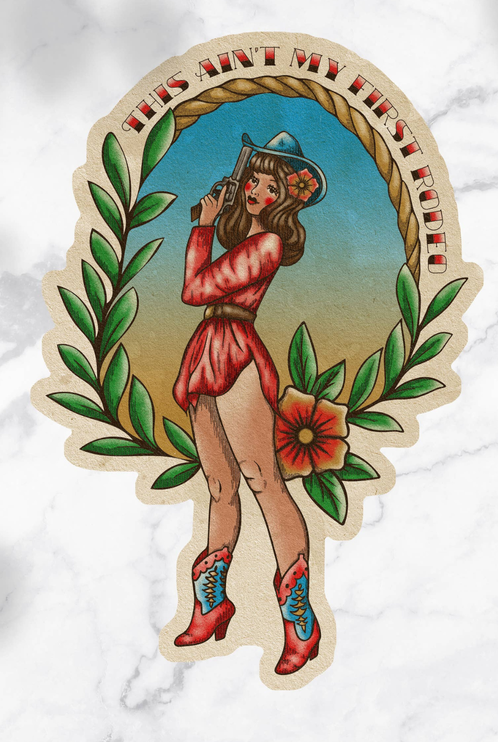 This Ain't My First Rodeo Sticker