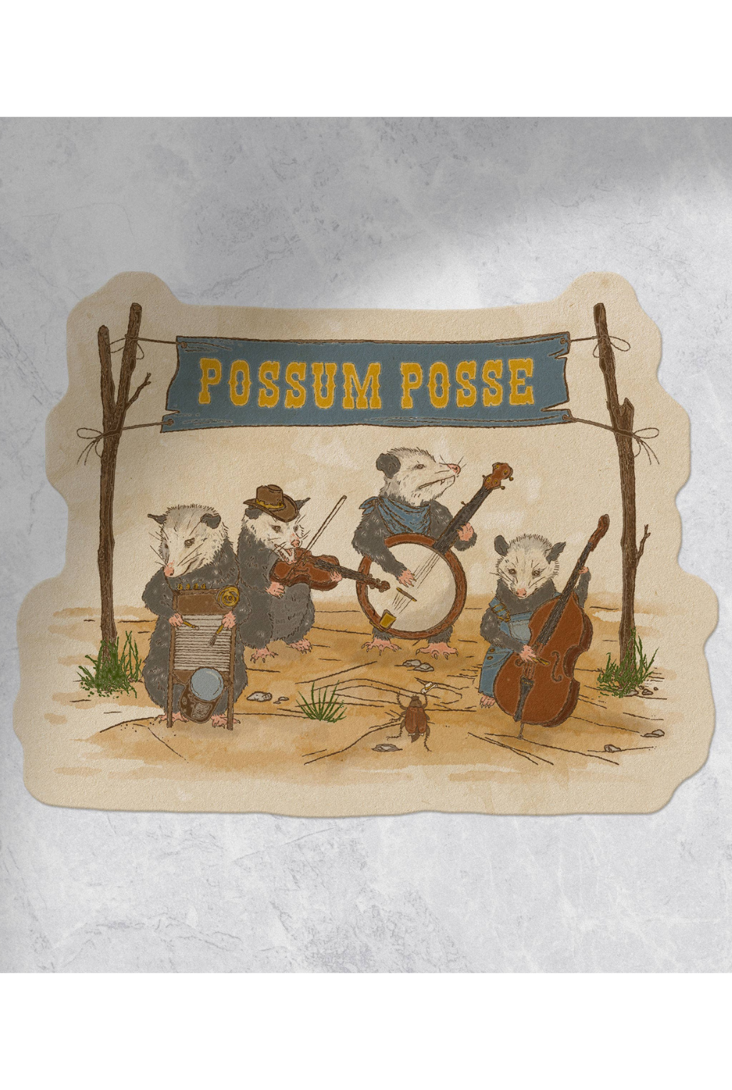Possum Posse Sticker