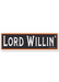 Lord Willin' Sticker - Tucker Brown