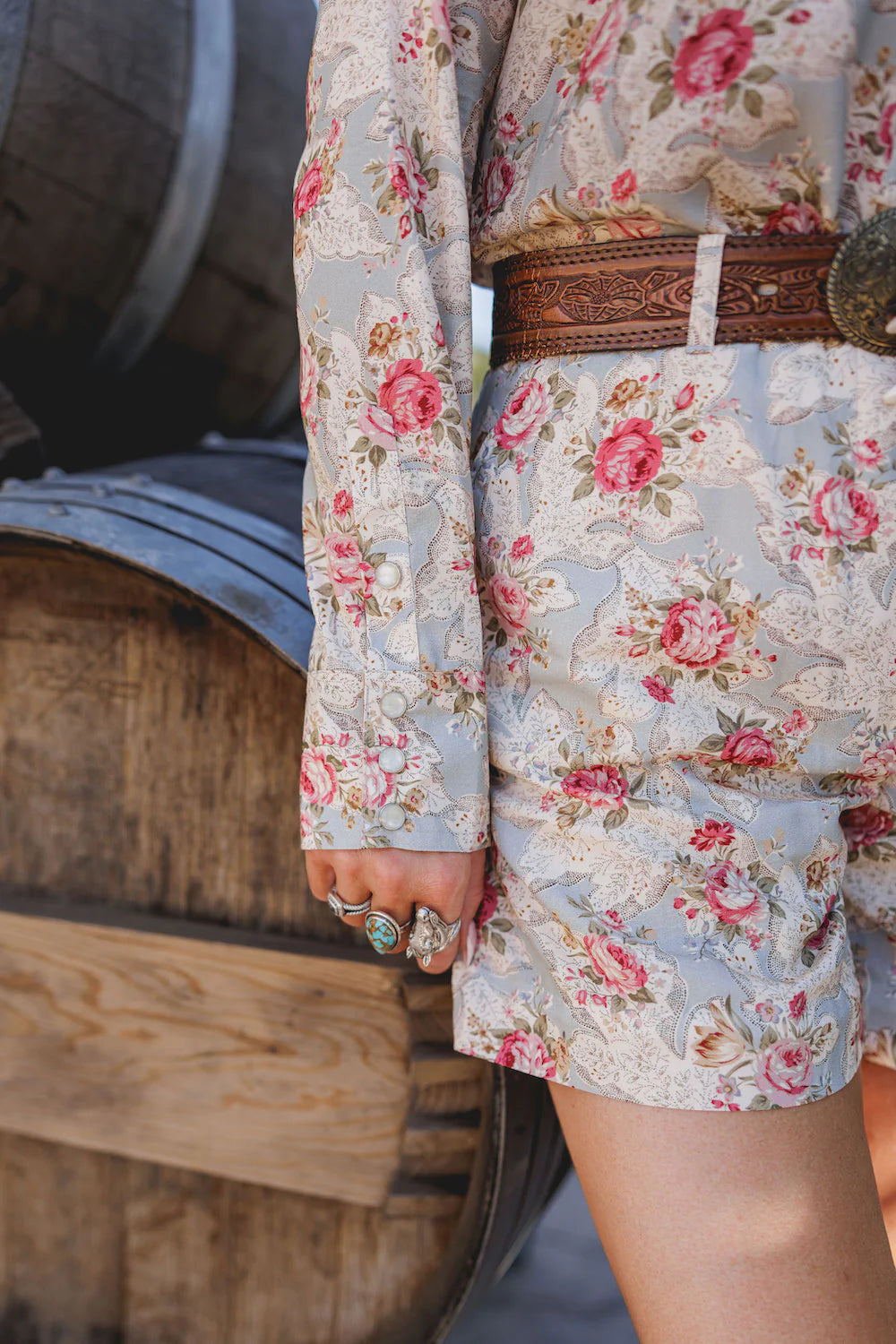 Brit Romance Floral Shorts