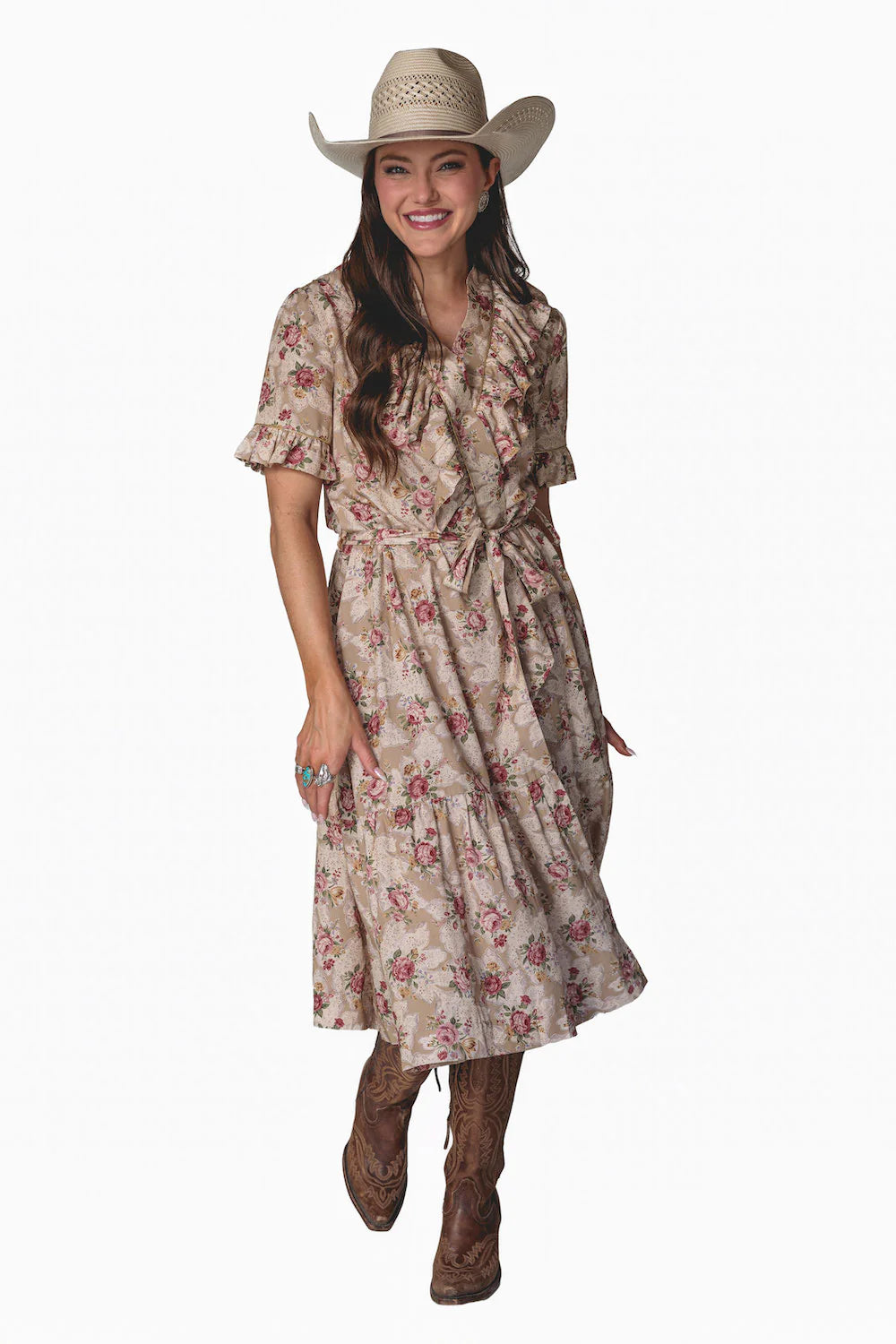 Olivia Romance Floral Dress