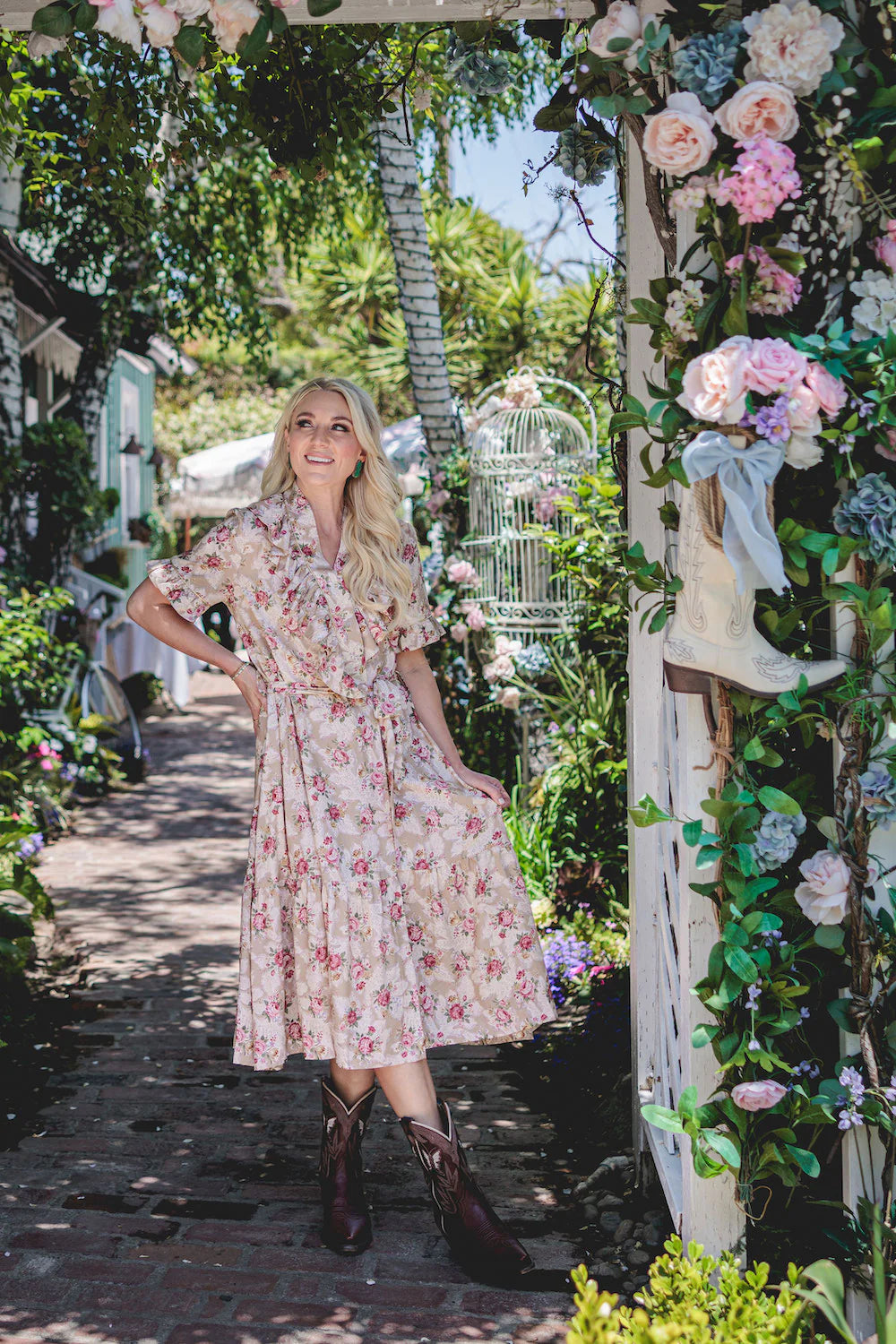 Olivia Romance Floral Dress