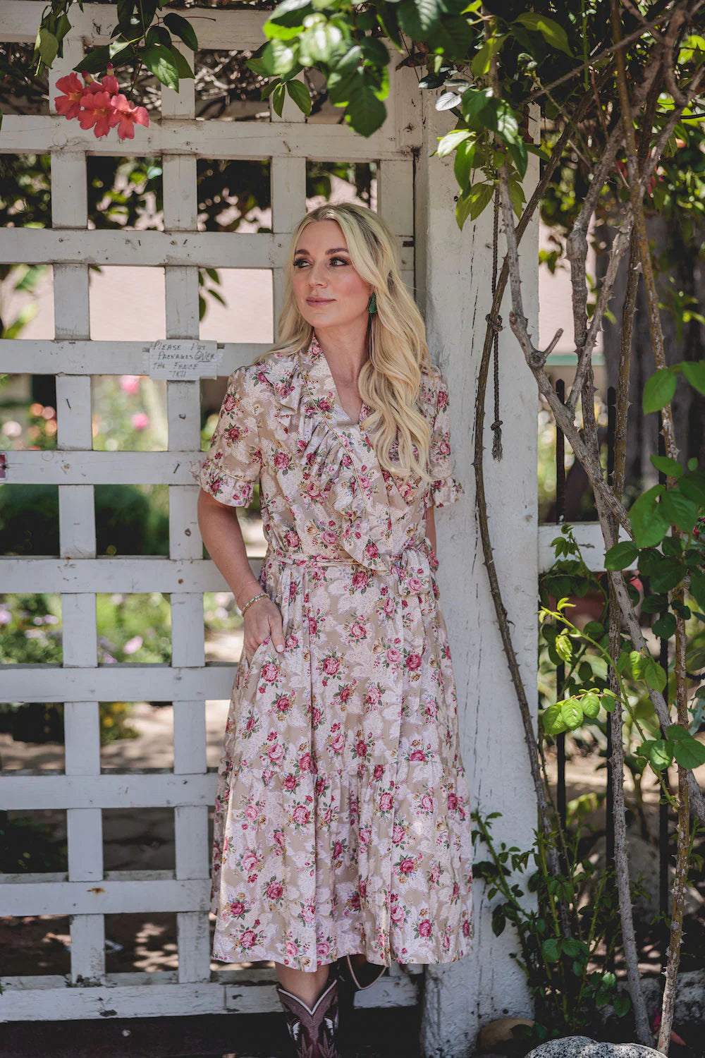 Olivia Romance Floral Dress