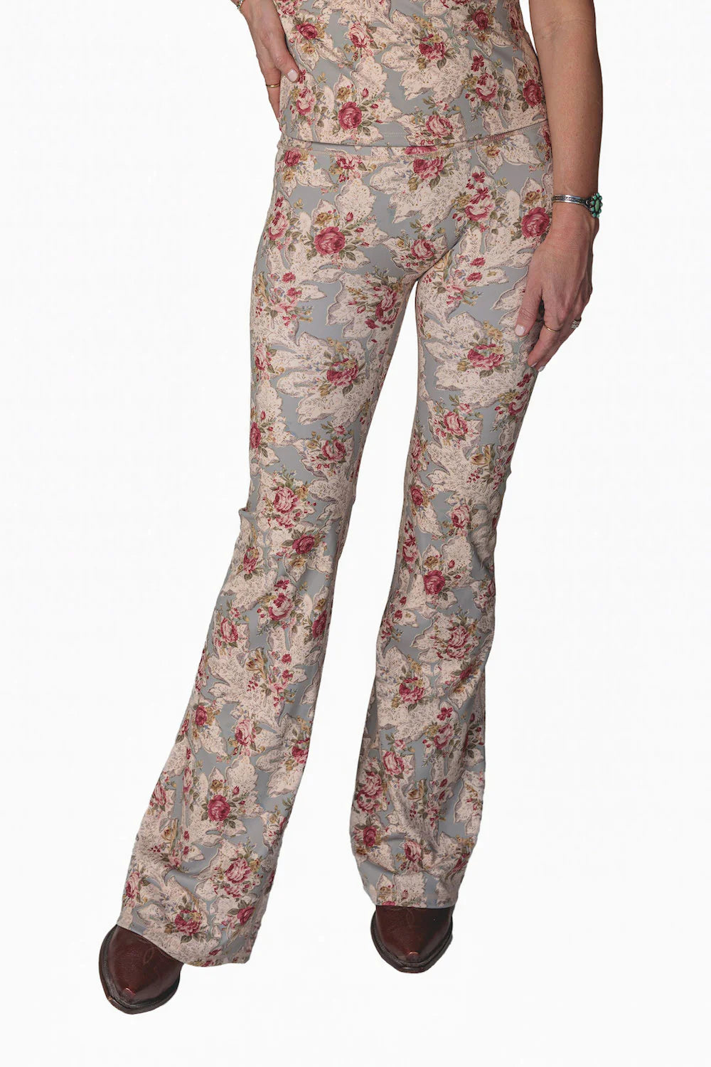 Flirt Romance Floral Bell Bottom