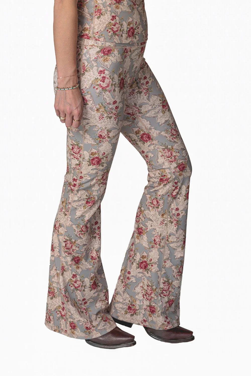 Flirt Romance Floral Bell Bottom