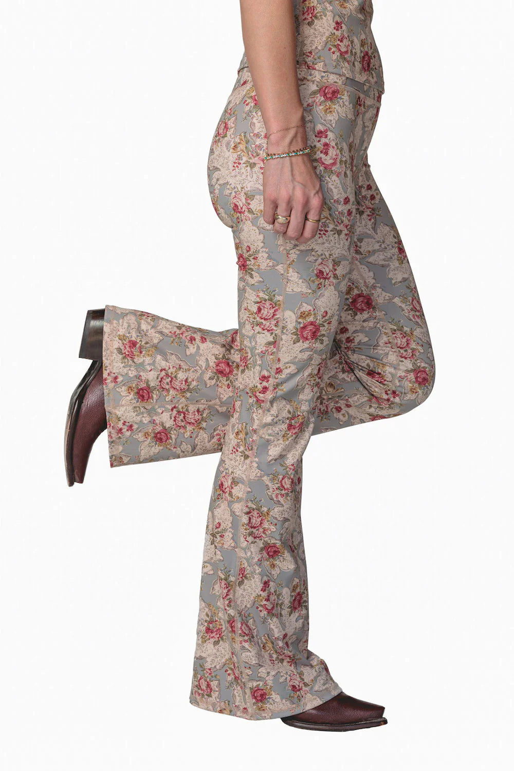 Flirt Romance Floral Bell Bottom