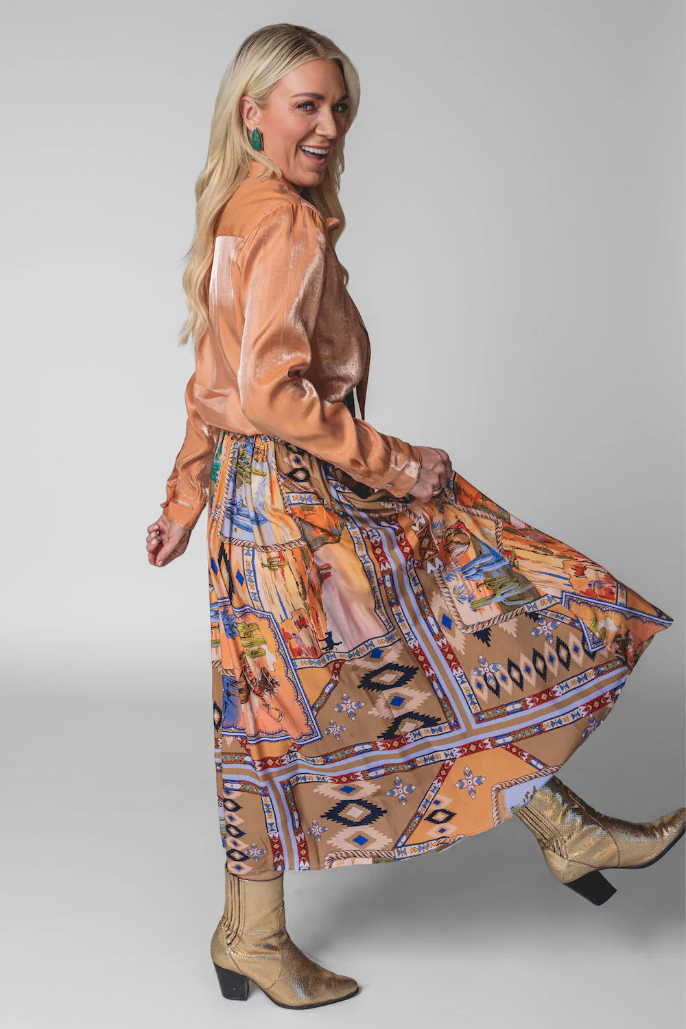 Antoniette Desert Skirt