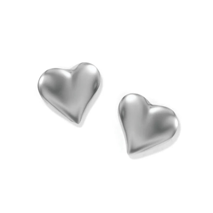 Young At Heart Mini Post Earrings - Silver - Tucker Brown