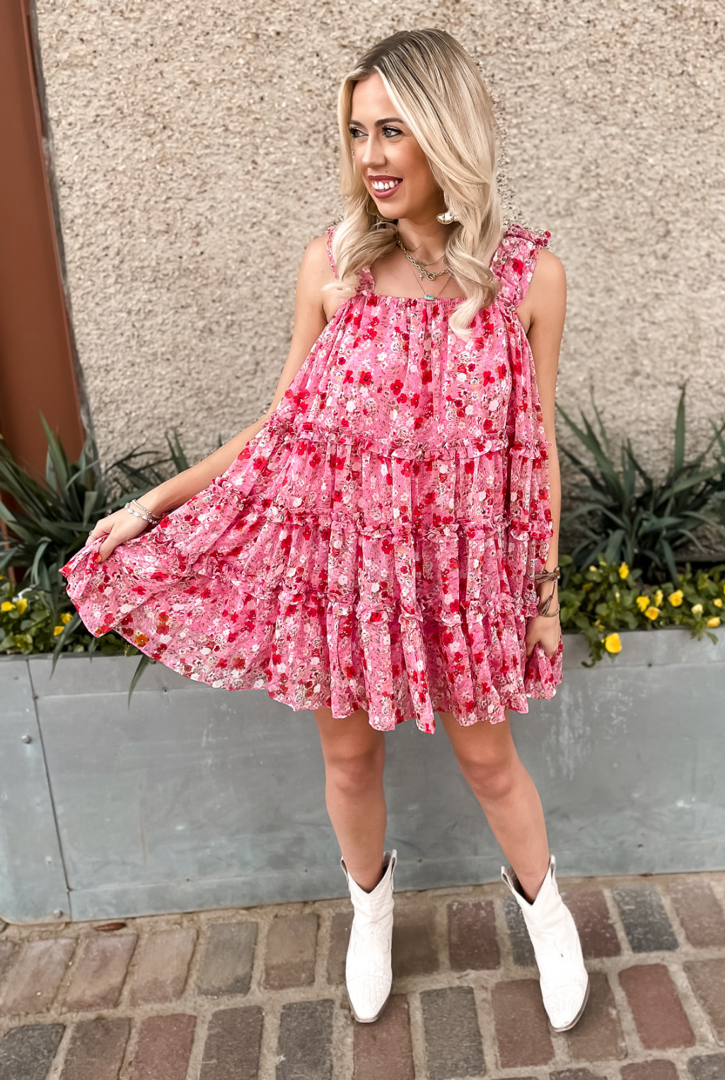 Flower Child Mini Dress