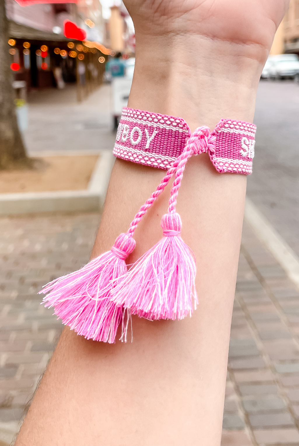 Should've Been A Cowboy Tassel Bracelet