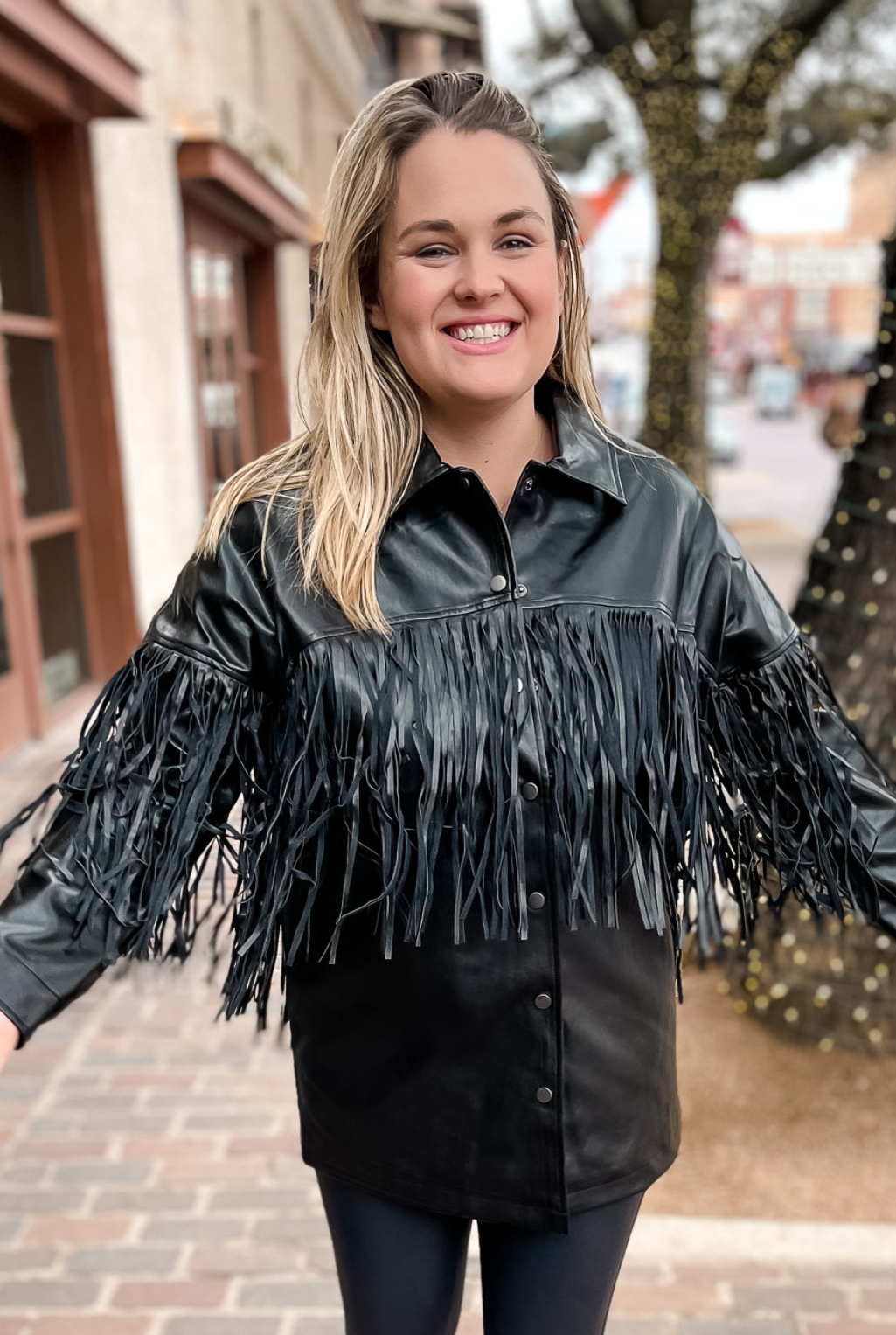 Wild West Fringe Shacket