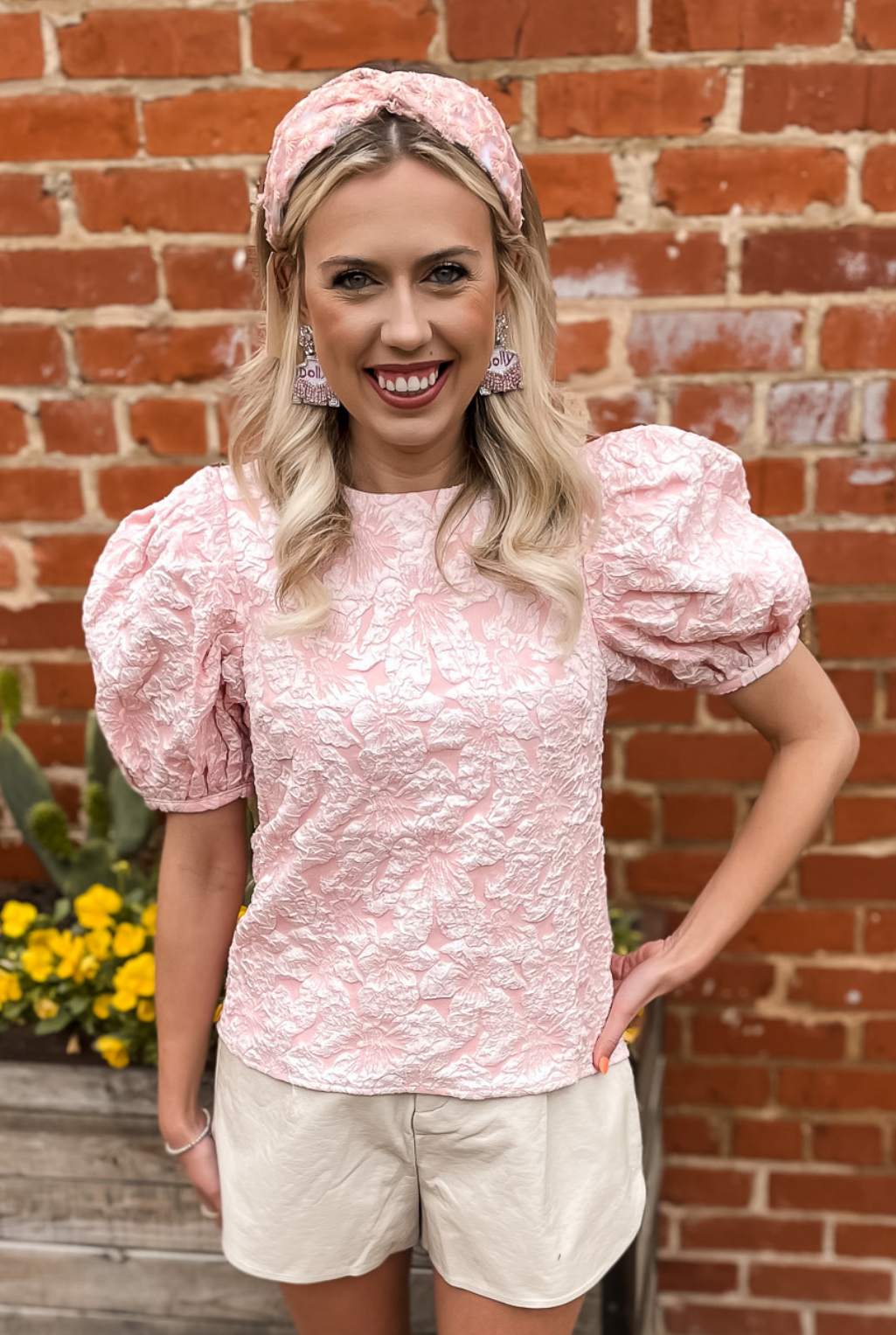 By Any Other Name Blouse - Pink