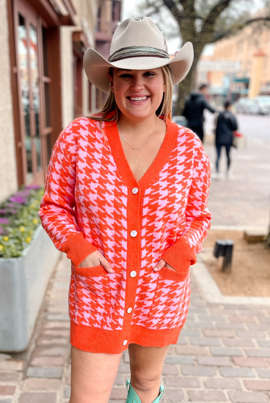 Twiggy Sweater Dress - Sherbet