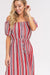 Twirlin' Hi/Lo Dress - Brick - Tucker Brown