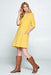 Keeper Tee Dress - Mustard - Tucker Brown
